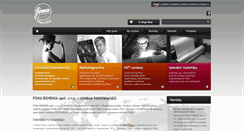 Desktop Screenshot of foma.cz